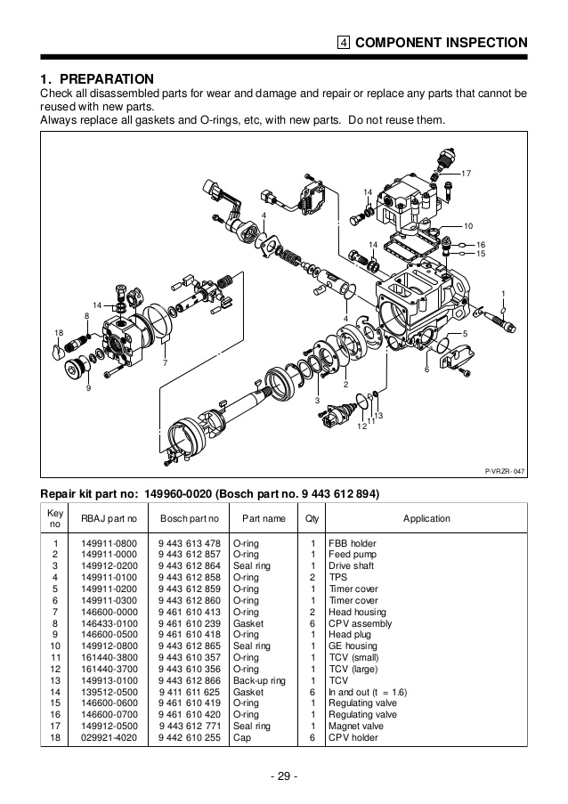 Bosch vp44 injection pump manual
